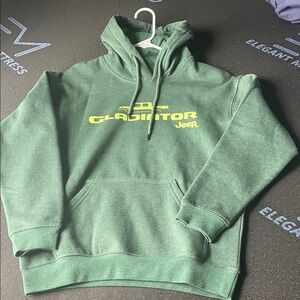 Jeep Gladiator Forest Green Hoodie Uni sex Size S